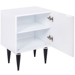 Тумба прикроватная Тропик Классика Айс Найт Сильвер правая