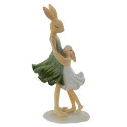 GAEM Фигурка декоративная "Зайцы", L7 W4 H15 см