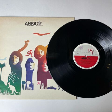 Винтажная виниловая пластинка LP ABBA АББА The Album Альбом (Италия 1978) Take A Chance On Me