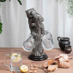 Набор бокалов для пива Медведь Барлей 4