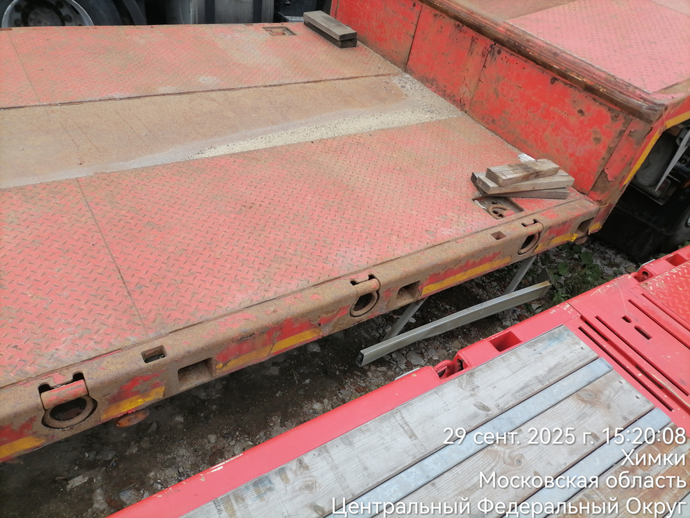 Kassbohrer LB4 Полуприцеп тяжеловоз 4 оси LB4E (Раздвижной)