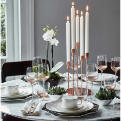 Wedgwood Чашка для чая/кофе Gio Gold 250 мл с блюдцем