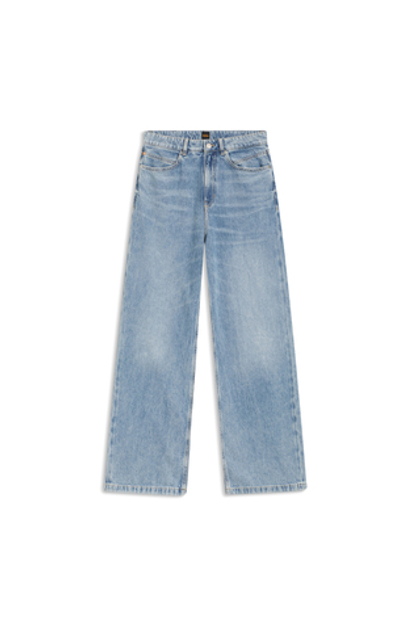 BOSS Джинсы свободного кроя