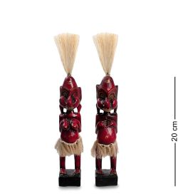 22-011 Статуэтка «Асмат» н-р из двух, 20 см