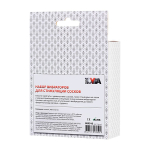 Черные вибро-присоски стимуляторы на соски ToyFa Basic 889010