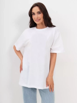 Футболка с принтом на спине белая y2k ретро винтаж