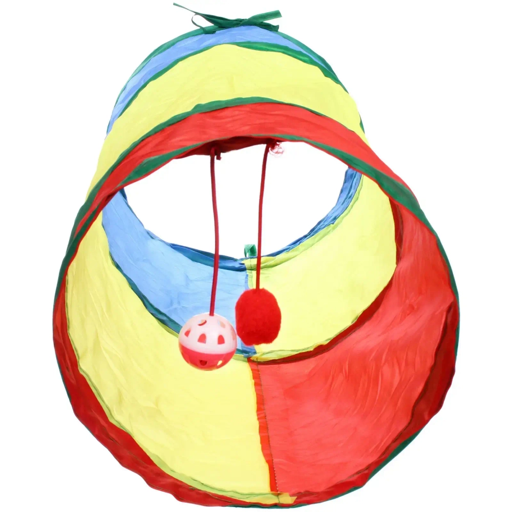 Игровой туннель для животных «МурМяу», цвет как на фото, 49*26см