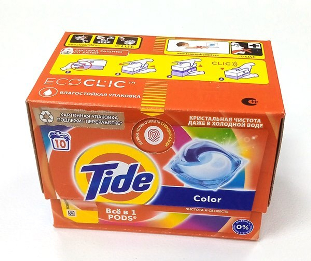 TIDE СМС жидк. в растворимых капсулах Color 10X16.8G