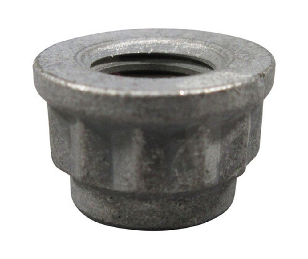 Wesco 42FLW524 Self-Locking Extended Washer Nut, 5/16-24, UNJF, 0.36 in H, 3/8 in Width Across Flat