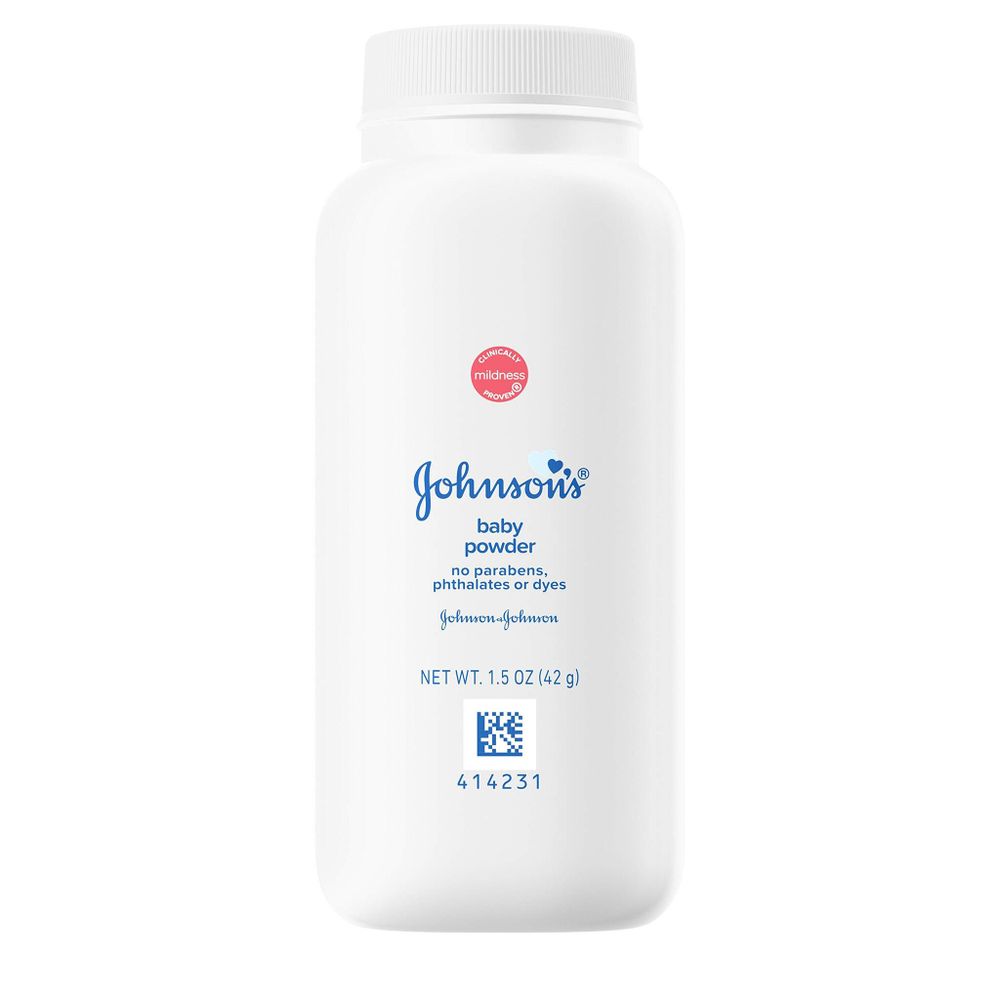 детская присыпка Johnsons baby powder 75г