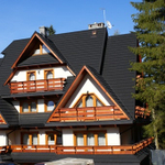 Черепица композитная Metrotile Metroshake II черная