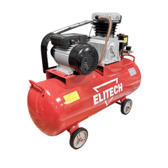 Компрессор масляный ременной Elitech КПР 100/450/2.2