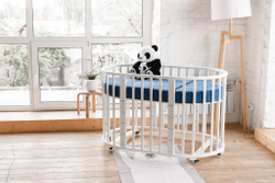 Кровать трансформер 8 в 1 "Бриджит" детская круглая