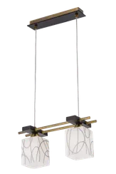 85662/2P AB+RED (1) Люстра