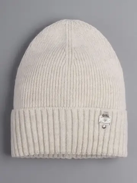 Шапка для девочки осенняя