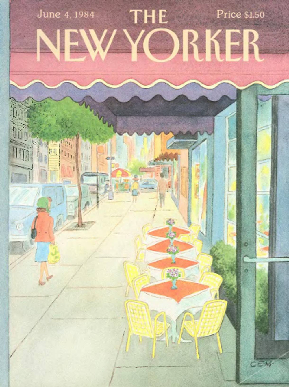 Журнал The New Yorker 04-06-1984