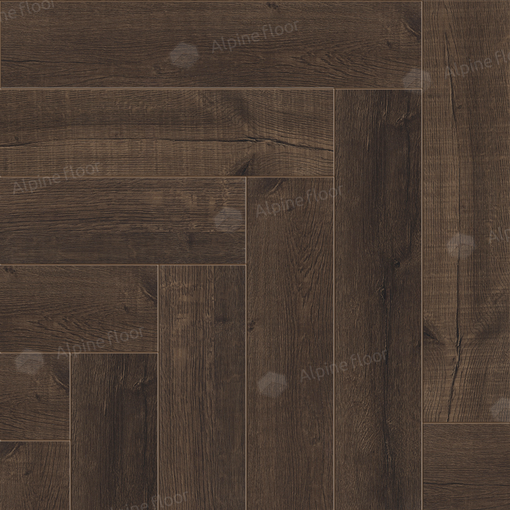 Кварцвиниловая плитка PARQUET LVT ДУБ АЛЬФЕРАЦ ЕСО 16-22