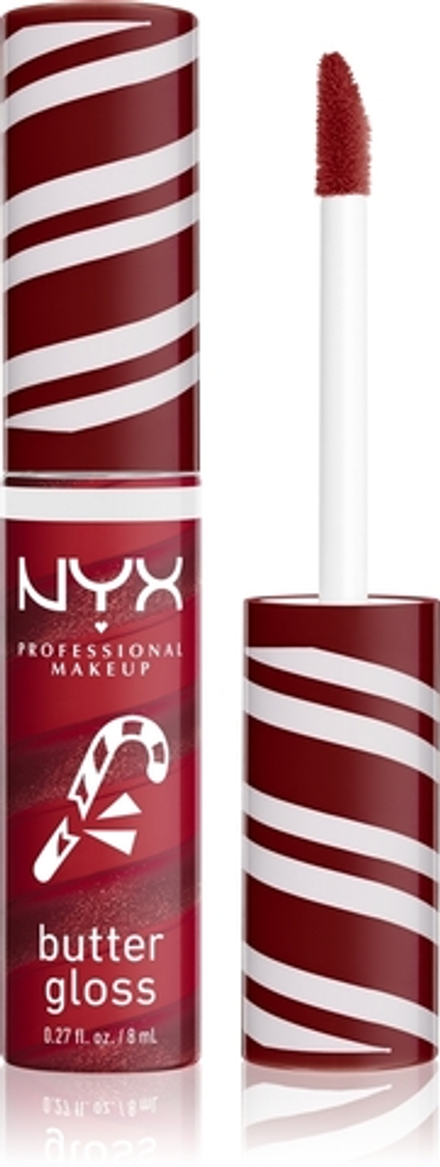 NYX Professional Makeup Holiday Butter Gloss - блеск для губ, 8 ml
