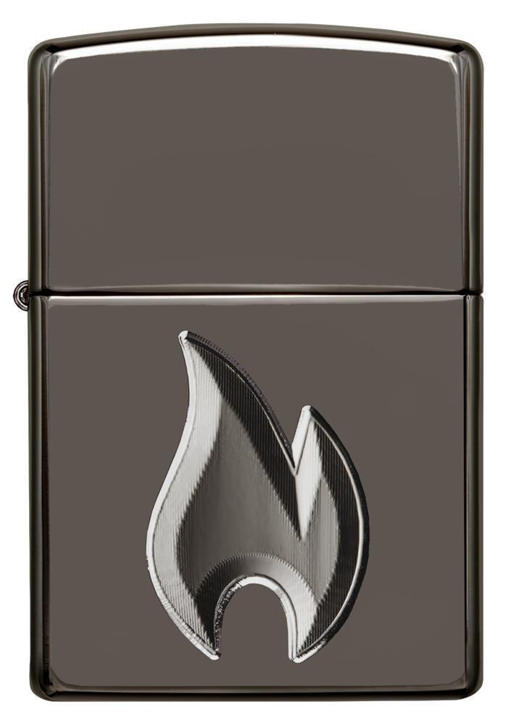 Зажигалка Armor™ High Polish Black Ice® Flame Design ZIPPO 29928