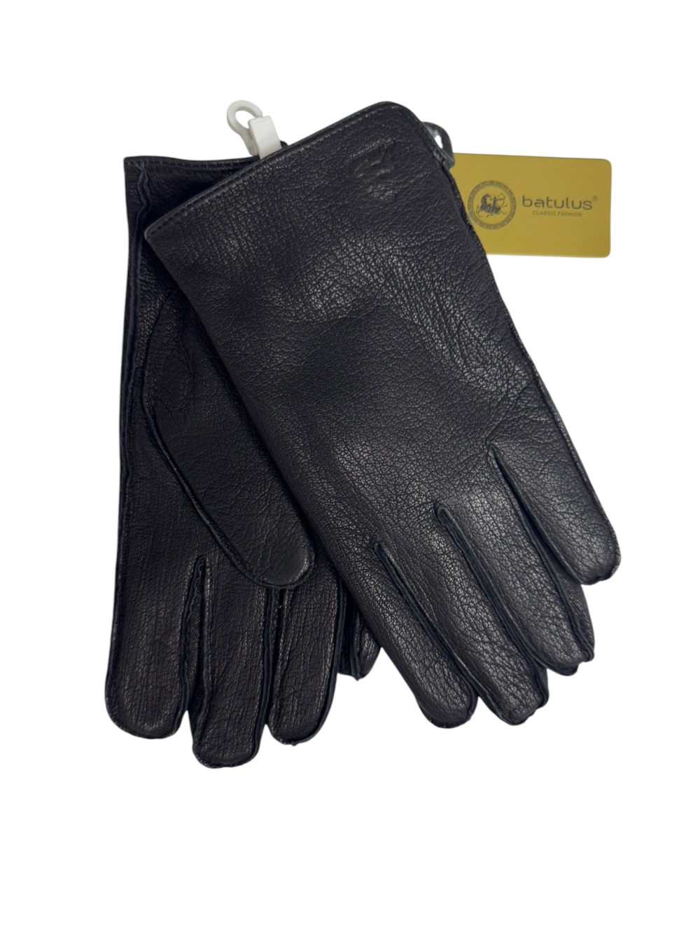 Перчатки. Мужские. Материал верха: Кожа оленя. Подклад: Плюш-флис. Наружний шов. 5 шт в упаковке.