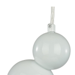 6565/1A MODERNI LN26 178 белый/белый матовый/металл/стекло Подвес E27 1*40W 220V BLASEN