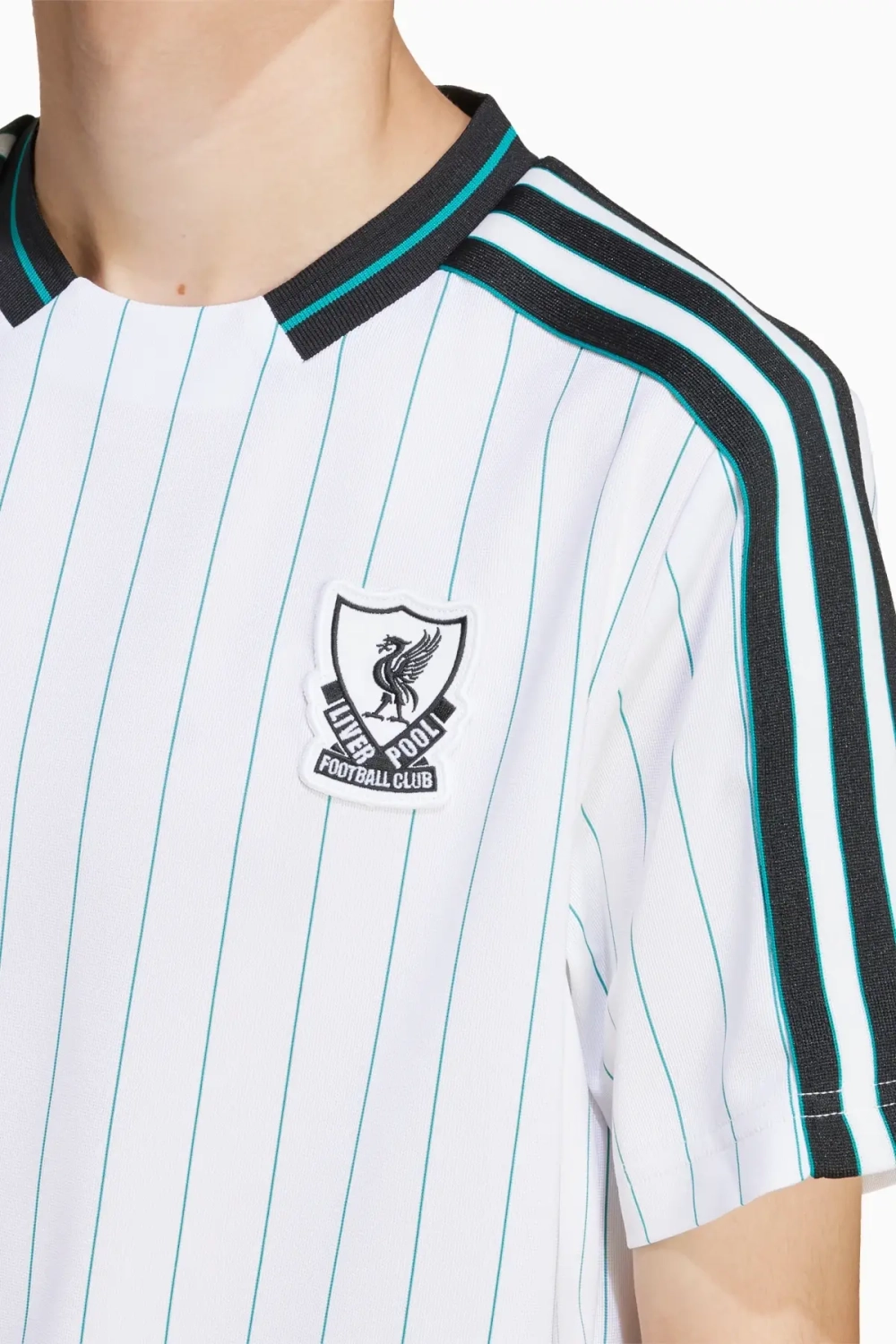 Футболка adidas Liverpool FC 25/26 Terrace Icons Junior - белый
