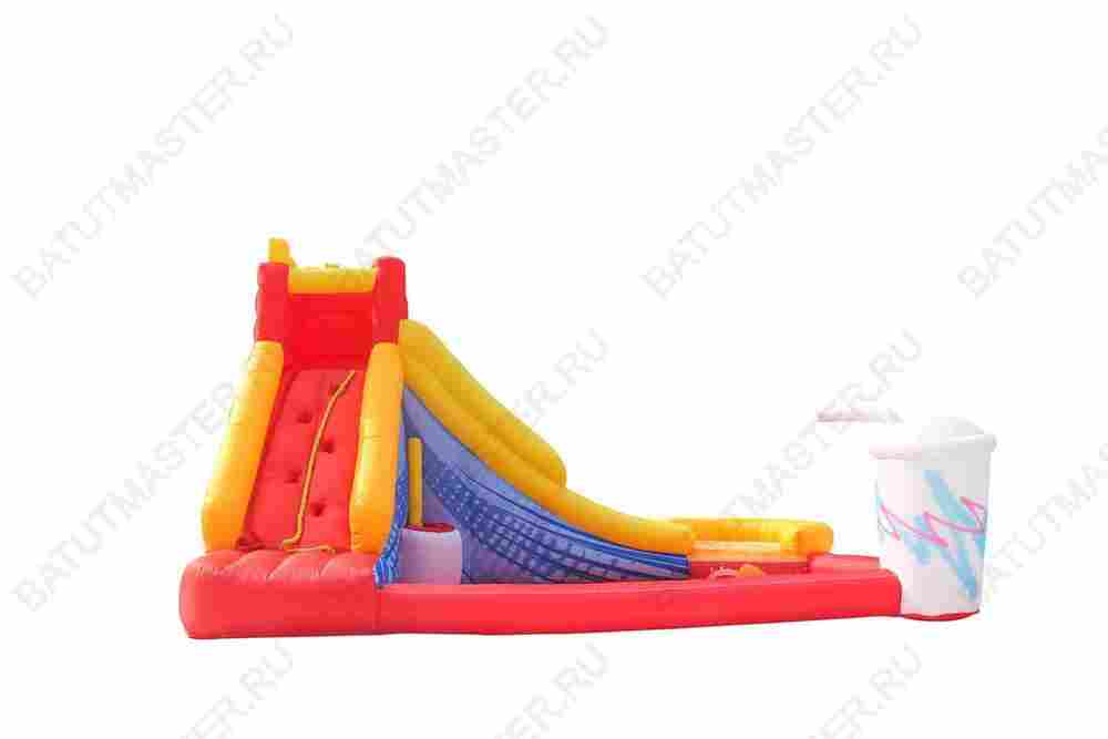 Батут детский на дачу "Вкусный перекус" 4*3*2,65 м