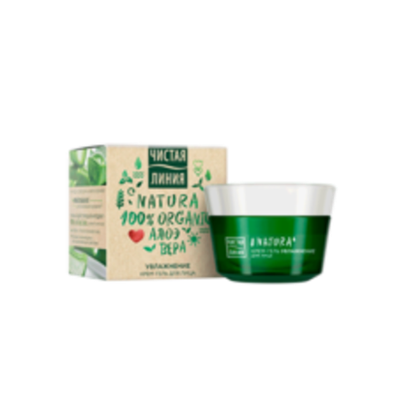 Чистая линия Крем-гель для лица Natura, Увлажнение, 45 мл