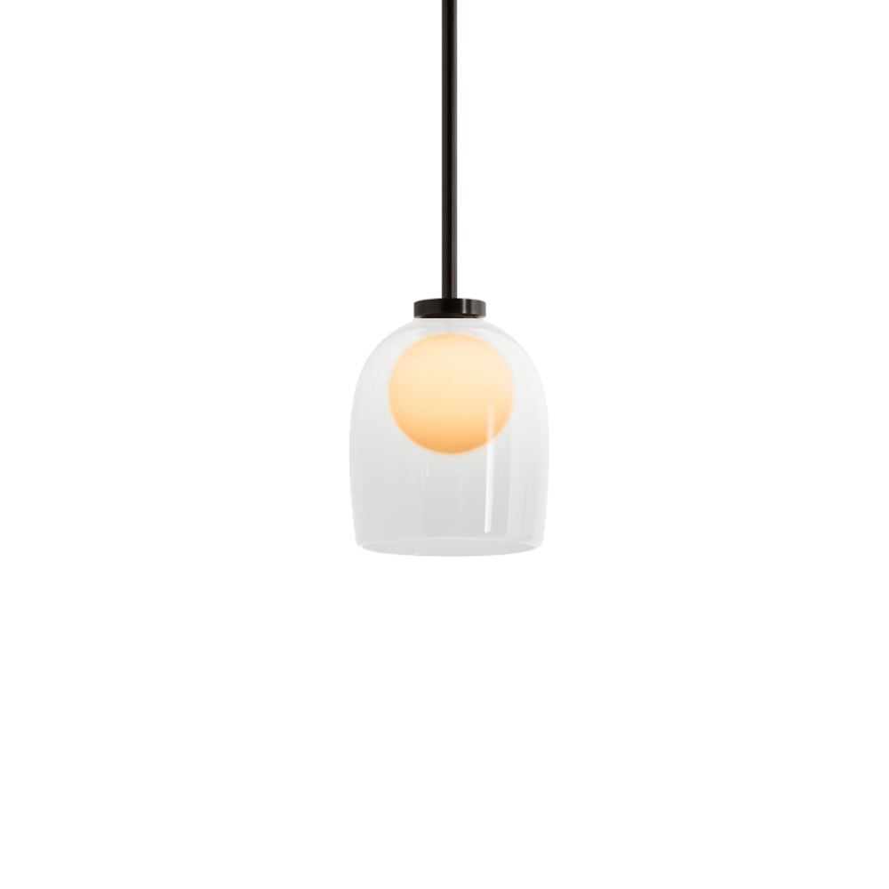 Ceiling design lamp Ovum  (Clear)