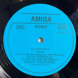 Винтажная виниловая пластинка LP Пудис Puhdys Far From Home (ГДР 1981)
