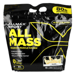 ALLMAX, Sport, ALLMASS ™, средство для наращивания мышечной массы, ваниль, 2,27 кг (5 фунтов)