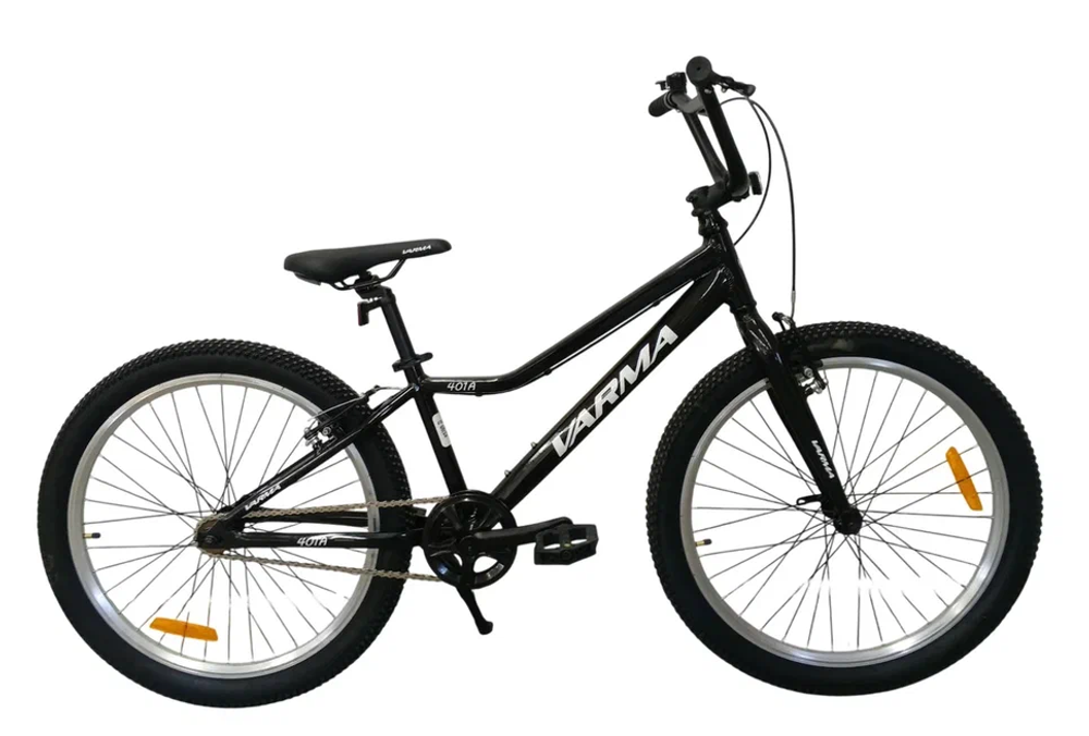 Вело 24" Varma 401A р. 12", 1ск. черно-белый