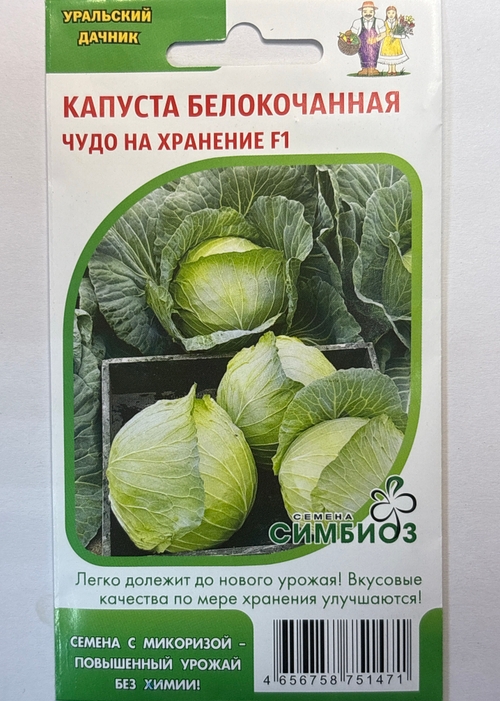 Капуста Чудо на хранение (симбиоз) СМК37