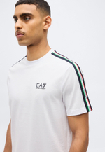 EA7 Emporio Armani ITALIAN SPIRIT - Футболка с принтом - Белый