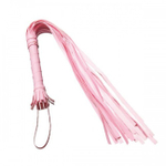 Розовая плеть из искусственной кожи (Цвет: розовый)