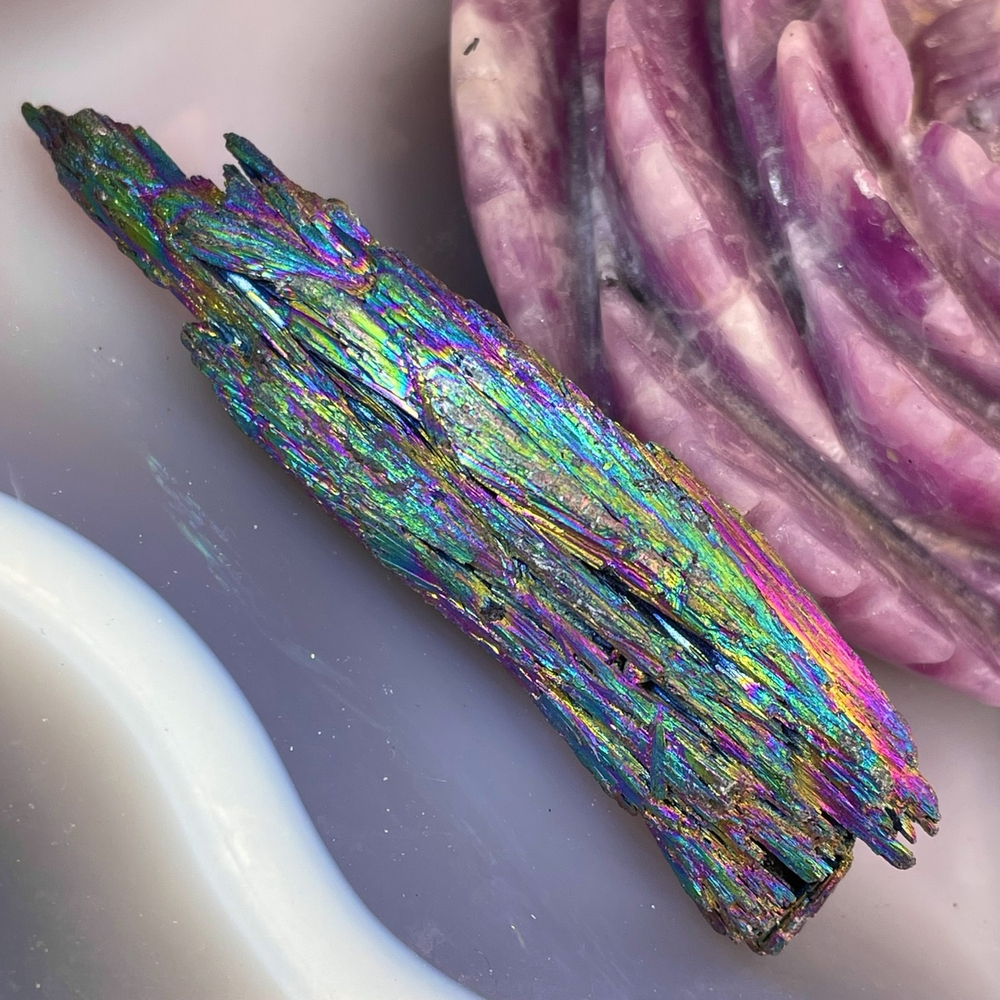 47665 Кианит черный с покрытием необработанный 85мм