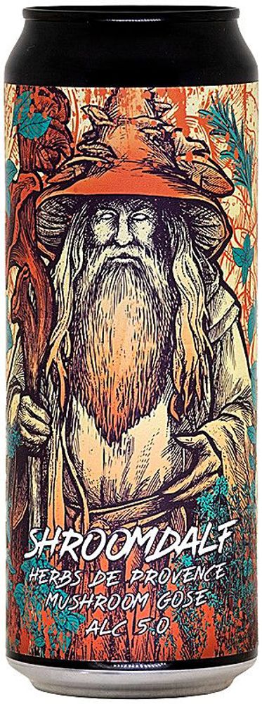 Пиво Селфмэйд Шрумдальф Херб Де Прованс / Selfmade Shroomdalf Herbs De Provence 0.45 - банка