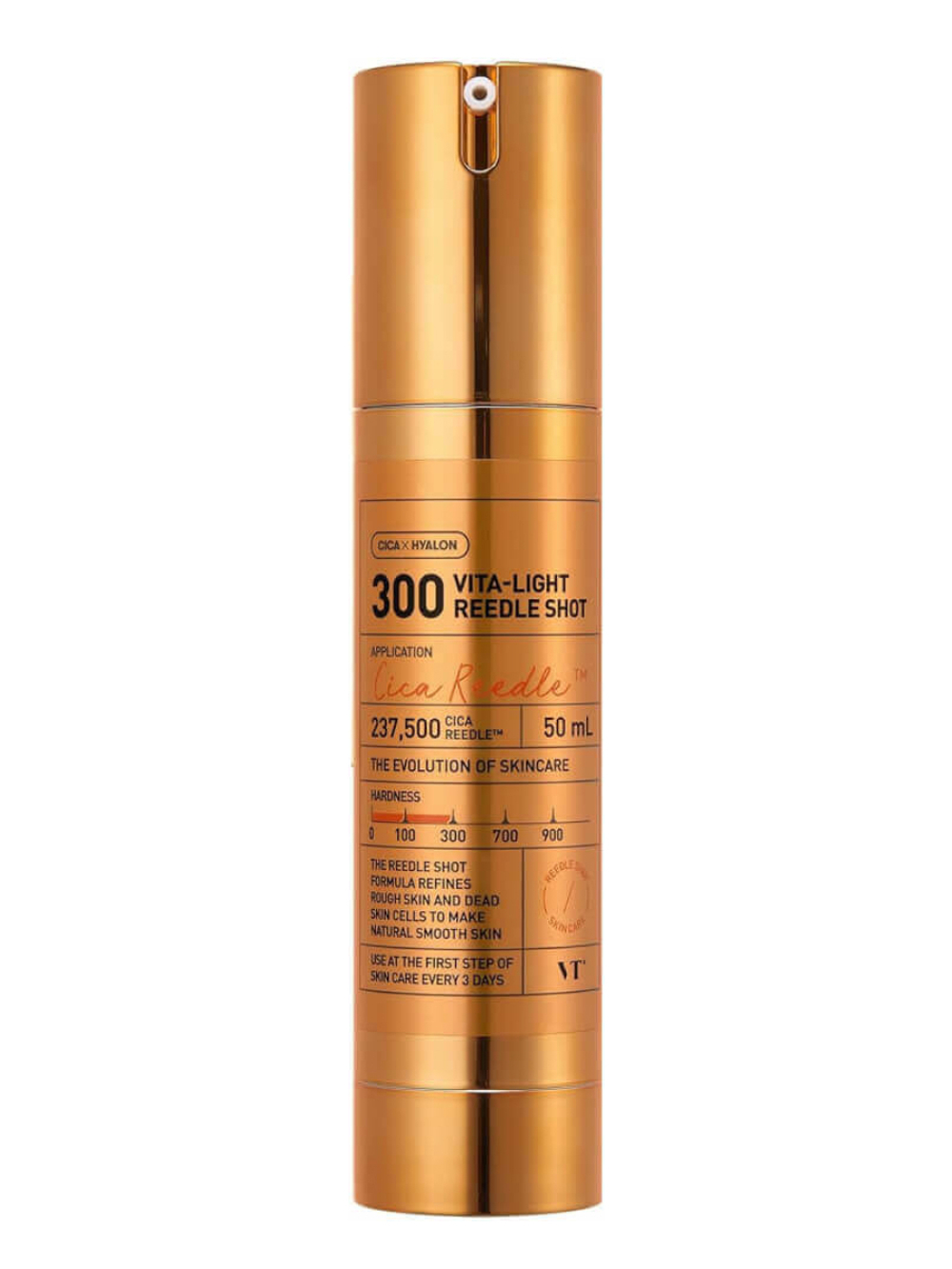 VT Cosmetics Бустер-сыворотка для лица с микроиглами и витамином C / Vita-Light Reedle Shot 300, 50 мл