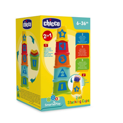 Chicco - Башня из чашек 2-в-1 93730
