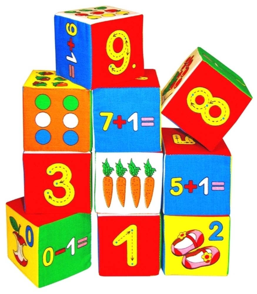 Кубики Мякиши Умная Математика