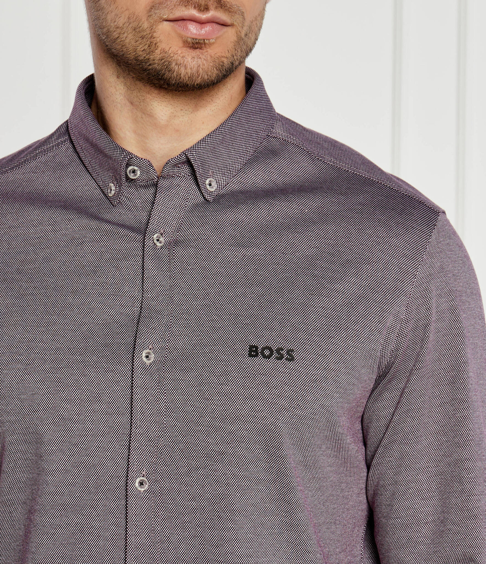 Рубашка B_Motion_L BOSS GREEN - фиолетовый(50509742)