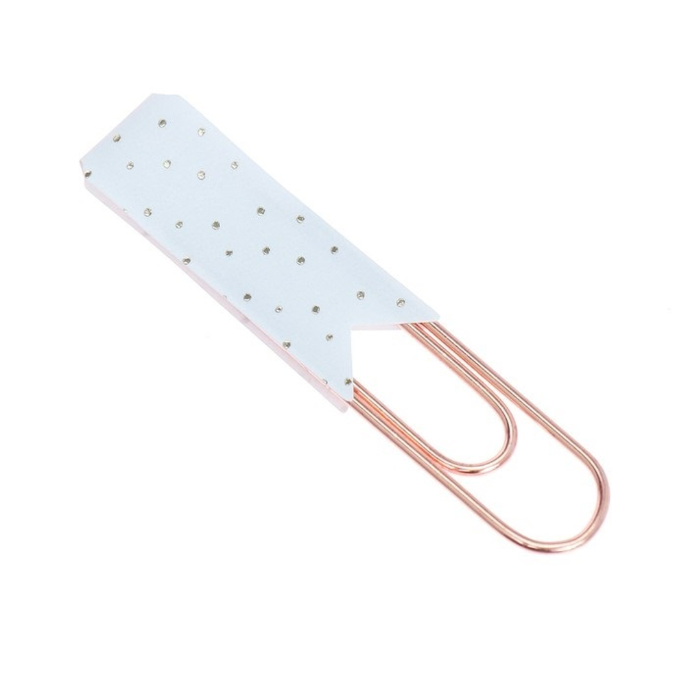 Скрепки с бумажным флажком «Букет невесты»