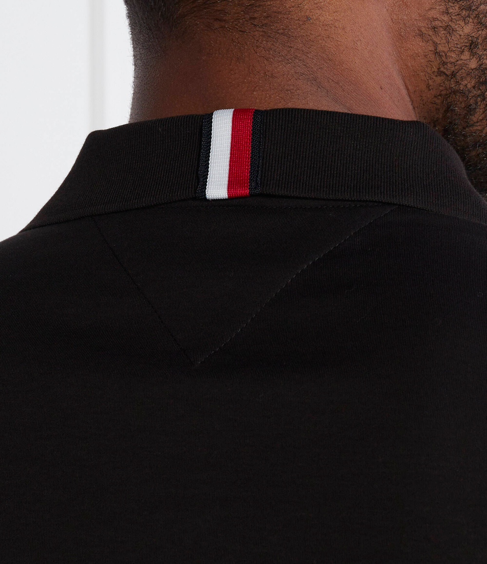 Поло Tommy Hilfiger - черный(MW0MW35585)