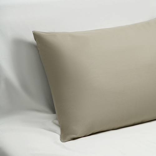 Наволочка из сатина 50х70 НАТЕСМИО | темно-бежевый