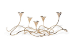 Mukul Goyal Подсвечники ИДЕН (5 предметов), золотистые MG301