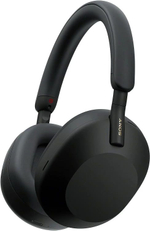 Наушники Sony WH-1000XM5, Bluetooth/3.5 мм, мониторные, черный [wh-1000xm5/b]