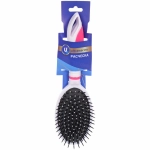 Расческа массажная «Kamila Beauty», овальная малая, цвет белый, 24см