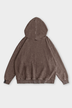 Худи SHMOT "BLANK" GARMENT DYE Бежевый