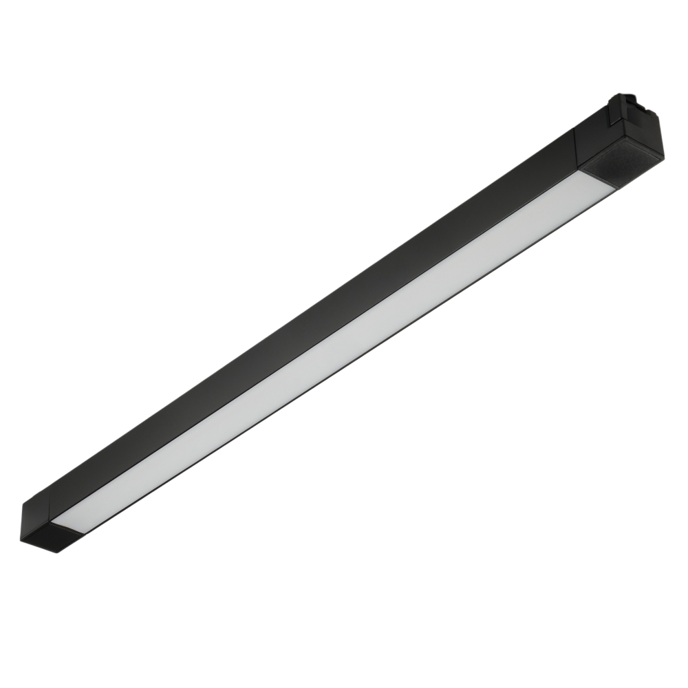Трековый светодиодный светильник 220V однофазный MyFar Lines MT0110-30W4K-B