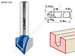 ЗУБР 15.8x16мм, угол 90°мм, фреза пазовая галтельная V-образная